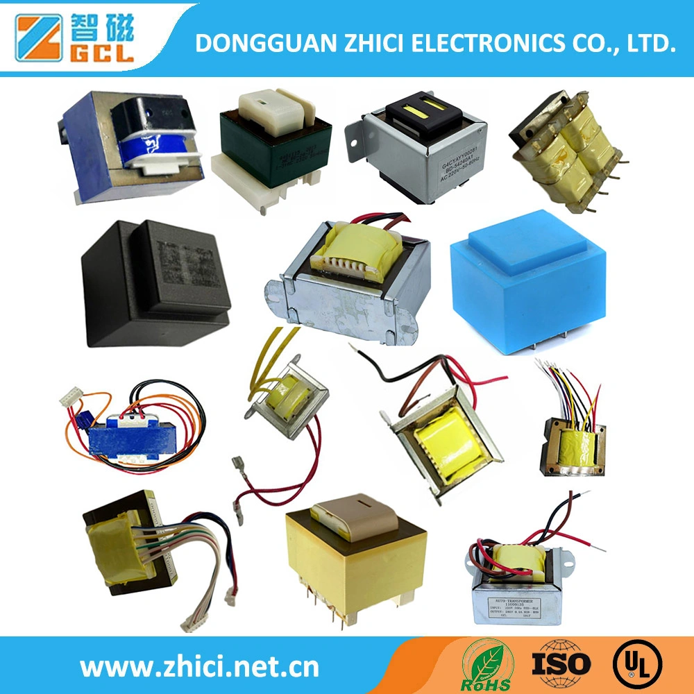 UL Approved Ei-41 Low Frequency Electronic PCB Mount Encapsulated Transformer for Power Supply