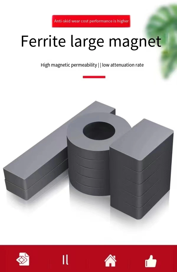 New Uncoated Ferrite Core for Design of Magnetic Ring