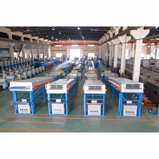 High Speed Fuchuan Brand Copper Cable Wire Annealing Tinning Winding Extrusion Extruder Bunching Machine