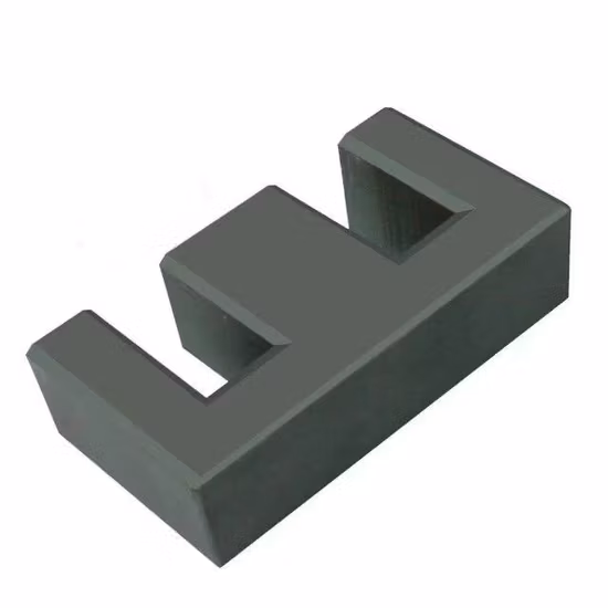 E Type Ni-Zn Ferrite Magnet High Frequency Gap Ferrite Core for Transformer
