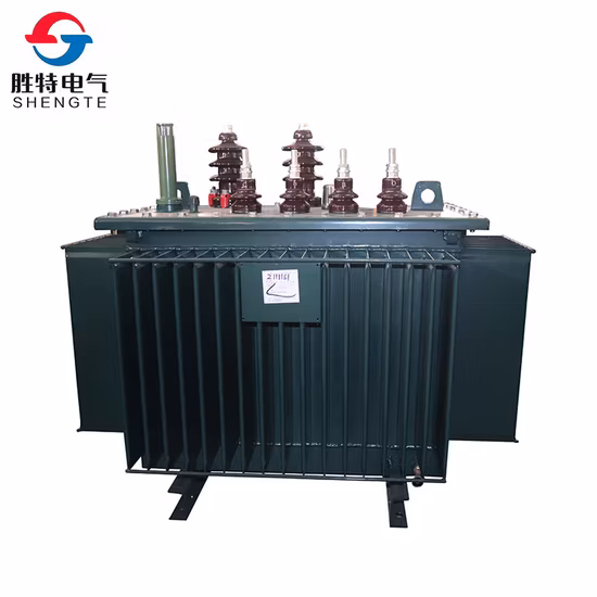 100 120 125 150 160 167 170 200 220 250 kVA 10kv 0.4kv Three Phase Oil Filled Immersed Electric Power Supply Distribution Transformer Factory